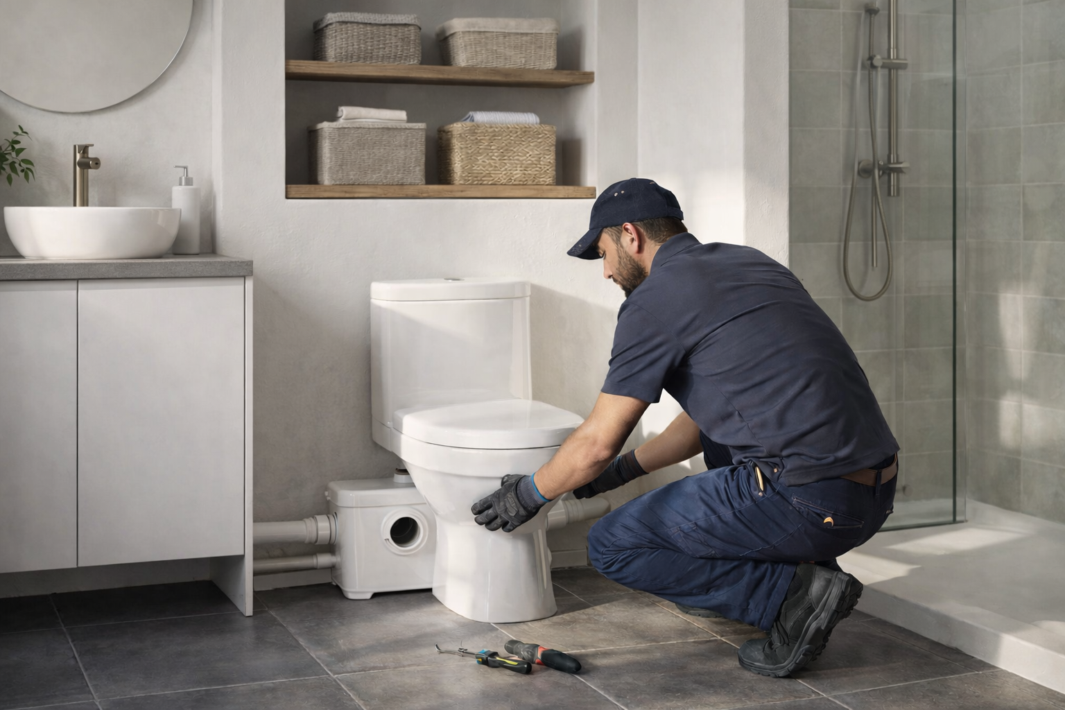 ¿Para qué sirve un triturador WC? Guía completa para instalar un baño sin desagüe