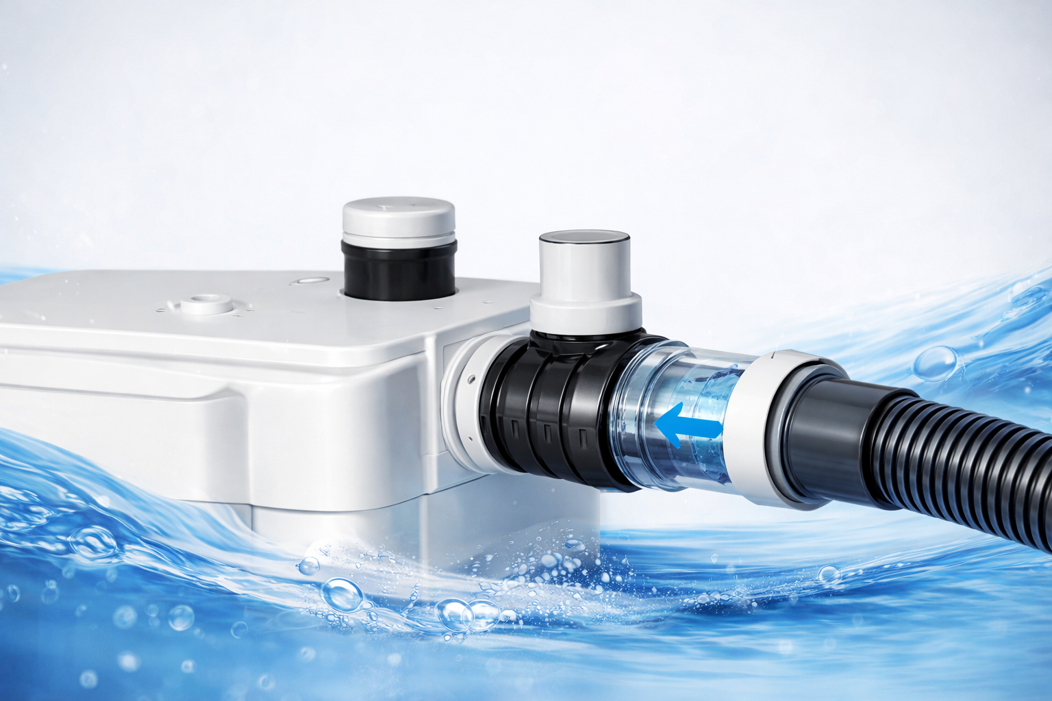 ¿Es obligatorio instalar válvula antirretorno en una bomba de evacuación?